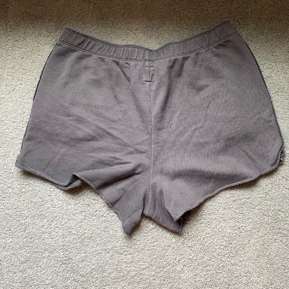 Aerie High Waist Grey Shorts Size XL - Picture 10 of 12